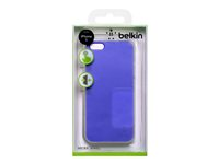 Belkin Micra Fine - Fodral för mobiltelefon - polykarbonat - lila F8W300VFC02