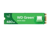 WD Green WDS480G3G0B-00BJF0 - SSD - 480 GB - inbyggd - M.2 2280 - SATA 6Gb/s WDS480G3G0B-00BJF0