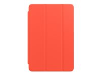 Apple Smart - Vikbart fodral för surfplatta - polyuretan - elorange - för iPad mini 4 (4:e generation); 5 (5:e generation) MJM63ZM/A