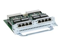 Cisco Channelized T1/E1 and ISDN PRI Network Module - Gränssnittskort för ISDN-terminal - expansionskortplats - ISDN PRI - 2.048 Mbps - T-1/E-1 - digitala portar: 8 (128 kanaler) - för Cisco 3825, 3825 V3PN, 3845, 3845 V3PN, 3925, 3945 NM-8CE1T1-PRI=