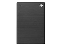 Seagate One Touch HDD STKB1000400 - Hårddisk - 1 TB - extern (portabel) - USB 3.2 Gen 1 - svart - med 2 års Seagate Rescue Data Recovery STKB1000400