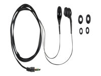 HP H1000 - Hörlurar - inuti örat - kabelansluten - 3,5 mm kontakt - för HP 2000; ENVY Laptop 15, 4, 6, dv6, m6; Laptop 15, 17; Pavilion Laptop 15, dv6; TouchSmart H2C23AA#ABB