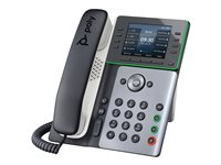 HP Poly Edge E300 - VoIP-telefon med nummerpresentation/samtal väntar - 3-riktad samtalsförmåg - SIP, SDP 82M92AA