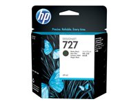 HP 727 - 69 ml - mattsvart - original - bläckpatron - för DesignJet T1500, T1530, T2500, T2530, T920, T930 C1Q11A