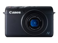 Canon PowerShot N100 - Digitalkamera - kompakt - 12.1 MP - 1 080 p - 5x optisk zoom - Wi-Fi - svart 9168B009