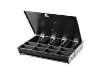 HP Standard Duty Cash Drawer - Elektronisk kassalåda - för ElitePOS G1 Retail System; Engage Flex Mini Retail System; Engage One; RP3 Retail System QT458AA#ABB