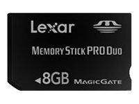 Lexar Premium - Flash-minneskort - 8 GB - MS PRO DUO LMSPD8GBBBEU