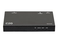C2G HDMI HDBaseT over Cat5e, Cat6, Cat6a Extender Kit - Transmitter to Box Receiver - 4K 60Hz - Förlängd räckvidd för audio/video - HDMI - upp till 70 m C2G30010