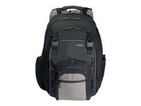 Targus CityGear Laptop Backpack - Ryggsäck för bärbar dator - 15.6" - Black silver TCG650