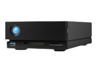 LaCie 1big Dock STHS20000800 - Hårddiskarray - 20 TB - 1 fack (SATA-600) - HDD 20 TB x 1 - Thunderbolt 3, USB 3.0 (extern) - med 5 års återställningsserviceplan för att rädda data STHS20000800