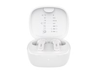 Belkin SoundForm Motion - True wireless-hörlurar med mikrofon - inuti örat - Bluetooth - aktiv brusradering - ljudisolerande - vit AUC010BTWH