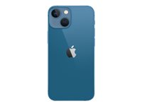 Apple iPhone 13 mini - 5G smartphone - dual-SIM / Internal Memory 256 GB - OLED-skärm - 5.4" - 2340 x 1080 pixlar - 2 bakre kameror 12 MP, 12 MP - front camera 12 MP - blå MLK93QN/A