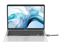 Compulocks MacBook Air 13-inch Cable Lock Adapter With Keyed Cable Lock 2017 to 2019 - Adapter för säkerhetslåsurtag - för Apple MacBook Air (I mitten av 2017, I mitten av 2019, Sent 2018) MBALDG02KL