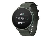 Suunto 9 Peak Pro - Glasfiberarmerad polyamid - sportklocka med rem - handledsstorlek: 125-200 mm - display 1.2" - Bluetooth - 64 g - skogsgrön SS050828000