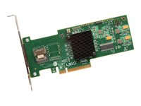 Intel RAID Controller RS2WC040 - Kontrollerkort (RAID) - 4 Kanal - SATA 3Gb/s / SAS 6Gb/s - låg profil - RAID 0, 1, 5, 10, 50, JBOD - PCIe 2.0 x8 - för Server System P4208CP4MHGC RS2WC040