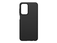 OtterBox React Series - Baksidesskydd för mobiltelefon - stöttålig - polykarbonat, syntetiskt gummi - svart - för Samsung Galaxy A23 5G 77-89523