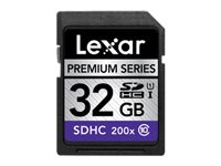 Lexar Premium - Flash-minneskort - 32 GB - Class 10 - 200x - SDHC UHS-I LSD32GBBEU200