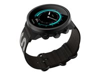 Suunto 9 Baro - Titanium Limited Edition - glasfiberarmerad polyamid - sportklocka med rem - textil - svart - handledsstorlek: 130-220 mm - display 1.34" - Bluetooth - 66.9 g SS050892000