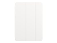 Apple Smart - Vikbart fodral för surfplatta - polyuretan - vit - 11" - för 11-inch iPad Pro (1:a generation, 2a generation, 3:e generationen) MJMA3ZM/A