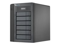 Promise Pegasus2 R6 - Hårddiskarray - 12 TB - 6 fack (SATA-600) - HDD 2 TB x 6 - Thunderbolt 2 (extern) HE152ZM/A