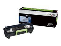 Lexmark 500UA - Ultra High Yield - svart - original - tonerkassett LCCP - för Lexmark MS510dn, MS510dtn, MS610de, MS610dn, MS610dte, MS610dtn 50F0UA0