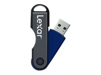 Lexar JumpDrive TwistTurn - USB flash-enhet - 8 GB - USB - blå LJDTT8GBABEU
